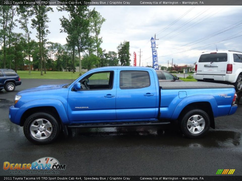 Speedway Blue 2011 Toyota Tacoma V6 TRD Sport Double Cab 4x4 Photo #8