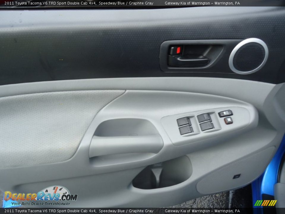 Door Panel of 2011 Toyota Tacoma V6 TRD Sport Double Cab 4x4 Photo #11