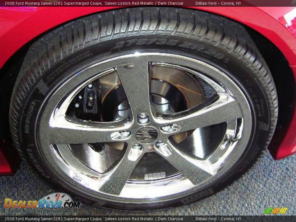 2008 Ford Mustang Saleen S281 Supercharged Coupe Saleen Lizstick Red Metallic / Dark Charcoal Photo #5