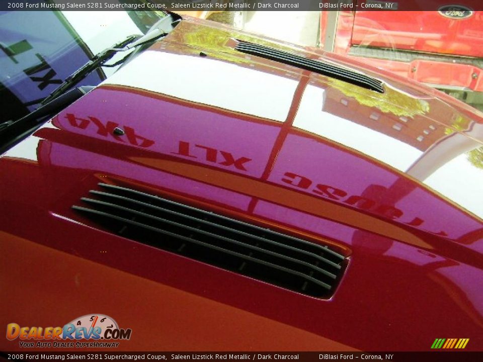2008 Ford Mustang Saleen S281 Supercharged Coupe Saleen Lizstick Red Metallic / Dark Charcoal Photo #7