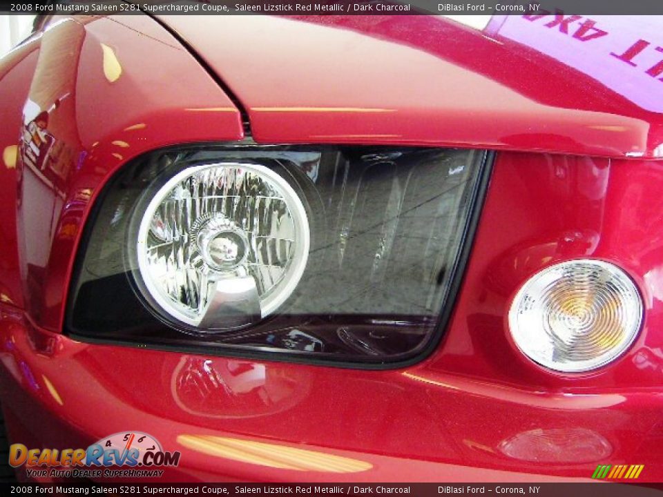 2008 Ford Mustang Saleen S281 Supercharged Coupe Saleen Lizstick Red Metallic / Dark Charcoal Photo #8