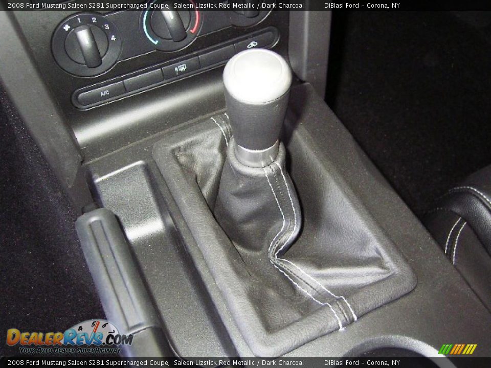 2008 Ford Mustang Saleen S281 Supercharged Coupe Saleen Lizstick Red Metallic / Dark Charcoal Photo #17