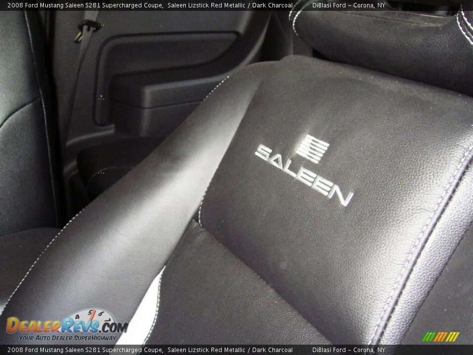 2008 Ford Mustang Saleen S281 Supercharged Coupe Saleen Lizstick Red Metallic / Dark Charcoal Photo #19
