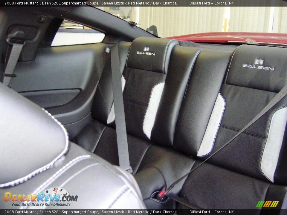 2008 Ford Mustang Saleen S281 Supercharged Coupe Saleen Lizstick Red Metallic / Dark Charcoal Photo #22