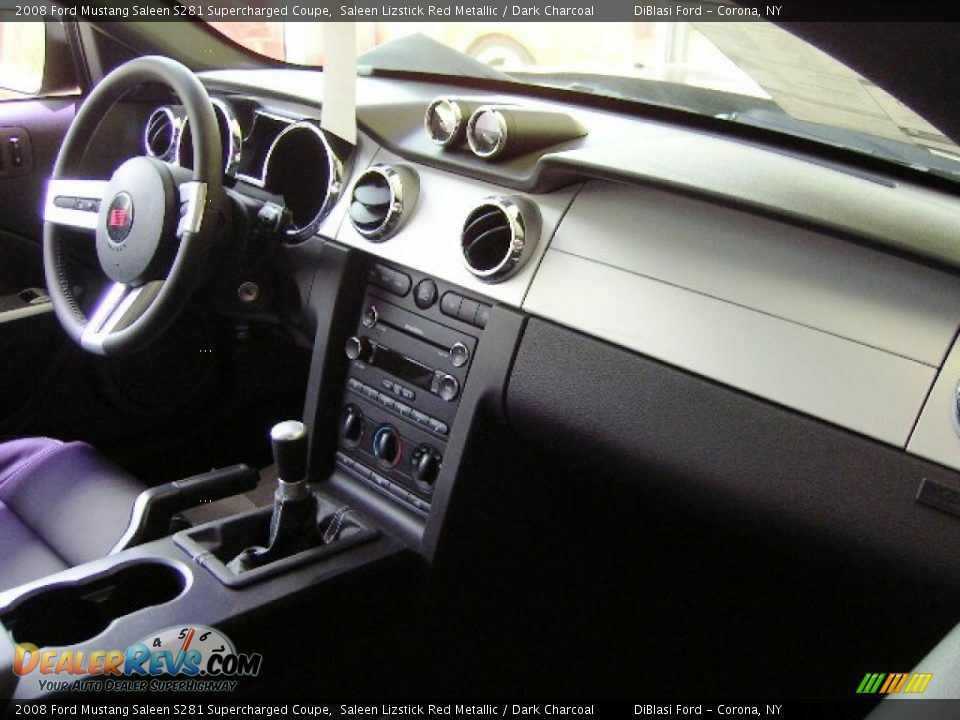 2008 Ford Mustang Saleen S281 Supercharged Coupe Saleen Lizstick Red Metallic / Dark Charcoal Photo #23