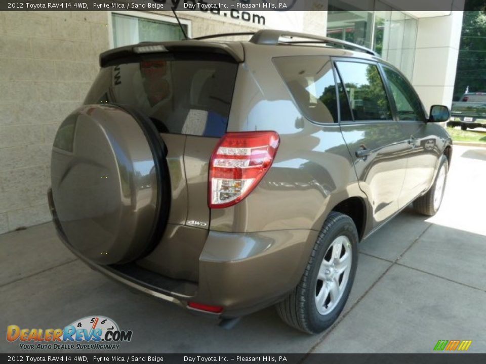 2012 Toyota RAV4 I4 4WD Pyrite Mica / Sand Beige Photo #2