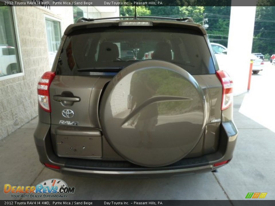 2012 Toyota RAV4 I4 4WD Pyrite Mica / Sand Beige Photo #3