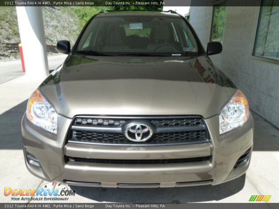 2012 Toyota RAV4 I4 4WD Pyrite Mica / Sand Beige Photo #6