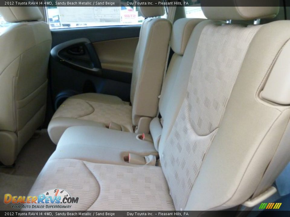 2012 Toyota RAV4 I4 4WD Sandy Beach Metallic / Sand Beige Photo #9