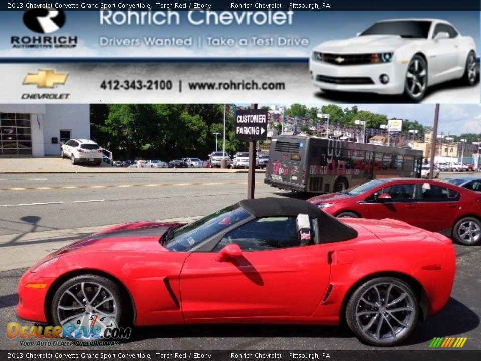 2013 Chevrolet Corvette Grand Sport Convertible Torch Red / Ebony Photo #1