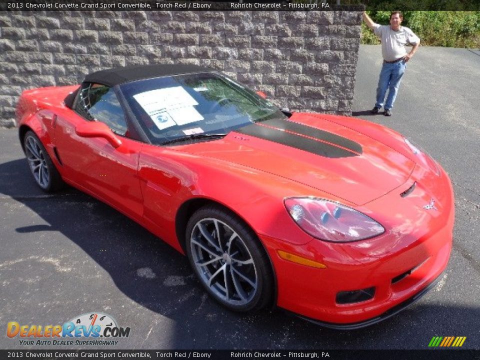 2013 Chevrolet Corvette Grand Sport Convertible Torch Red / Ebony Photo #6