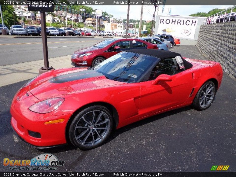 2013 Chevrolet Corvette Grand Sport Convertible Torch Red / Ebony Photo #8