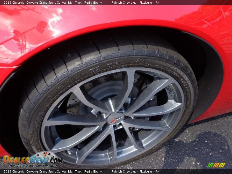 2013 Chevrolet Corvette Grand Sport Convertible Wheel Photo #9