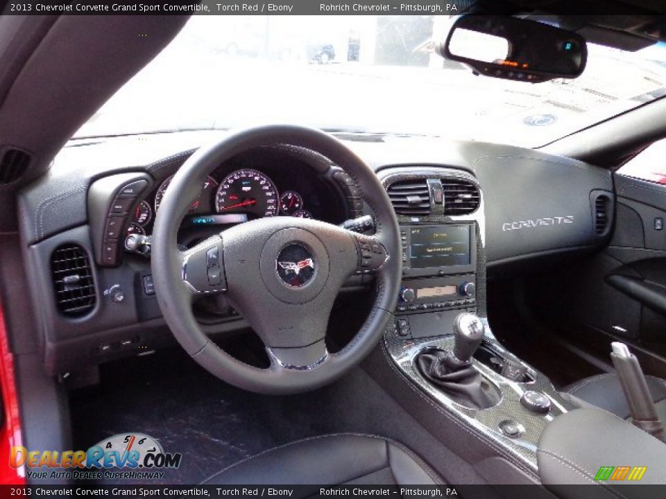 Dashboard of 2013 Chevrolet Corvette Grand Sport Convertible Photo #11