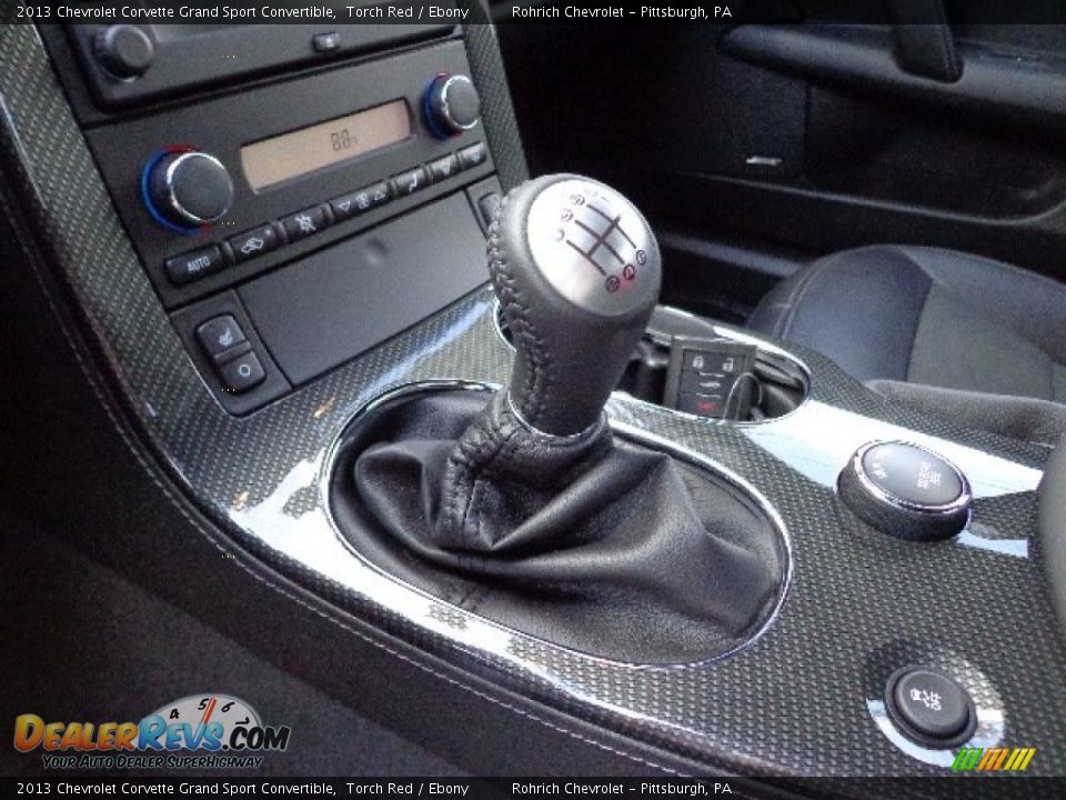 2013 Chevrolet Corvette Grand Sport Convertible Shifter Photo #13