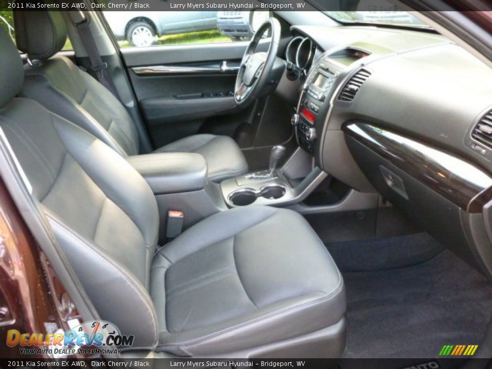 2011 Kia Sorento EX AWD Dark Cherry / Black Photo #10
