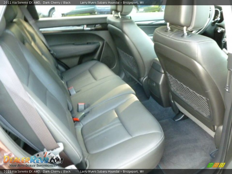 2011 Kia Sorento EX AWD Dark Cherry / Black Photo #11