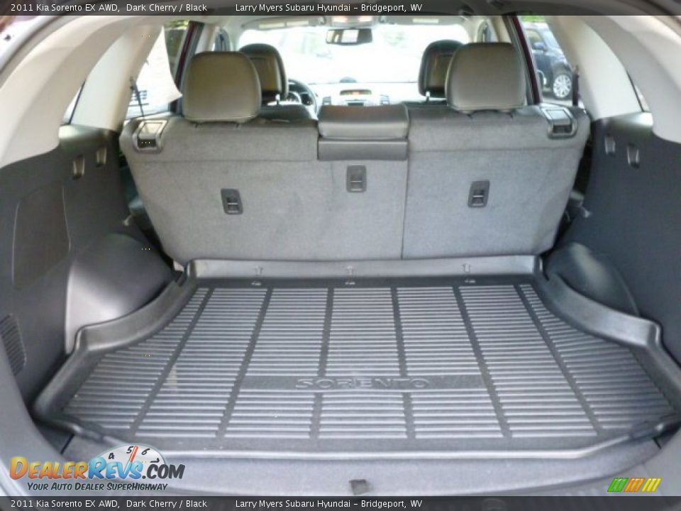 2011 Kia Sorento EX AWD Dark Cherry / Black Photo #12