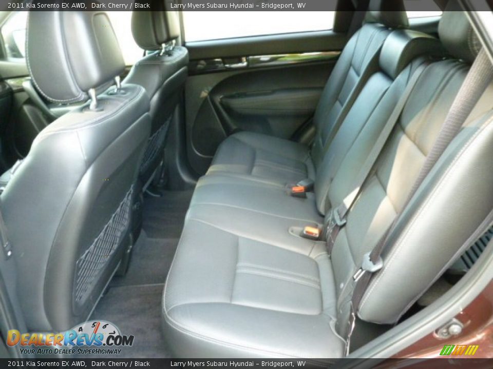 2011 Kia Sorento EX AWD Dark Cherry / Black Photo #13