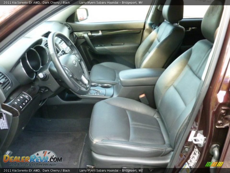 2011 Kia Sorento EX AWD Dark Cherry / Black Photo #15
