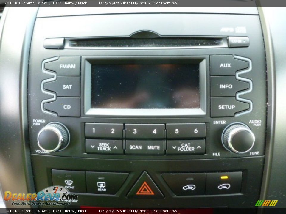 2011 Kia Sorento EX AWD Dark Cherry / Black Photo #19