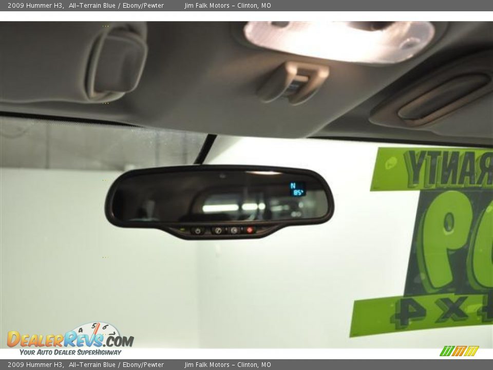 2009 Hummer H3 All-Terrain Blue / Ebony/Pewter Photo #12