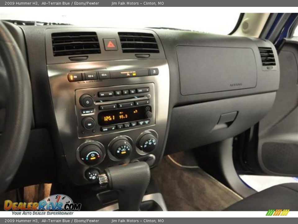 2009 Hummer H3 All-Terrain Blue / Ebony/Pewter Photo #20