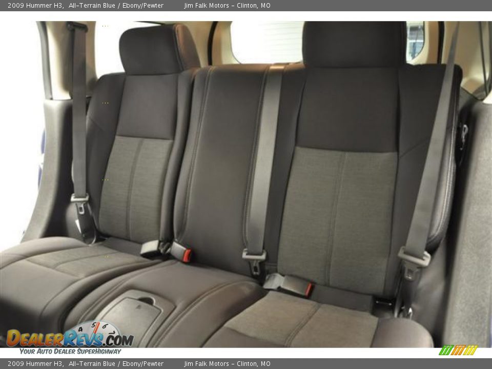 2009 Hummer H3 All-Terrain Blue / Ebony/Pewter Photo #24