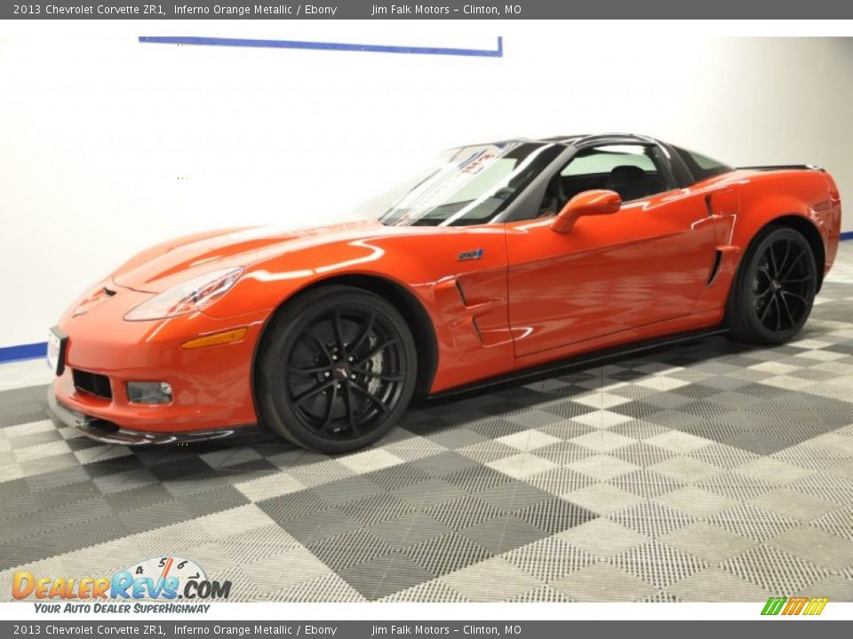 2013 Chevrolet Corvette ZR1 Inferno Orange Metallic / Ebony Photo #1