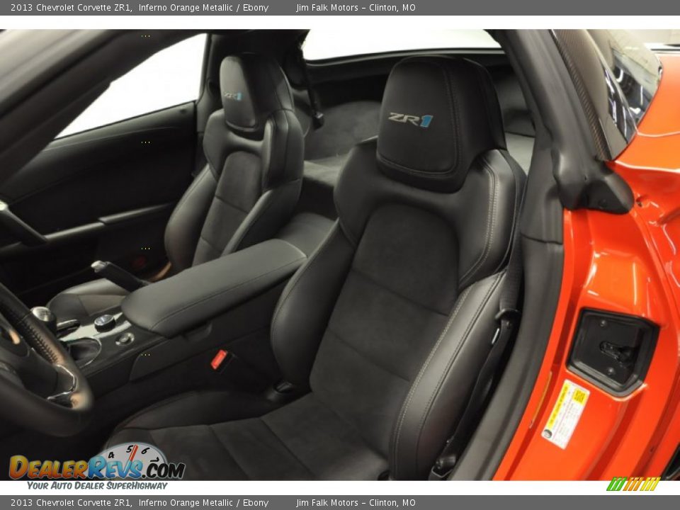 Front Seat of 2013 Chevrolet Corvette ZR1 Photo #33