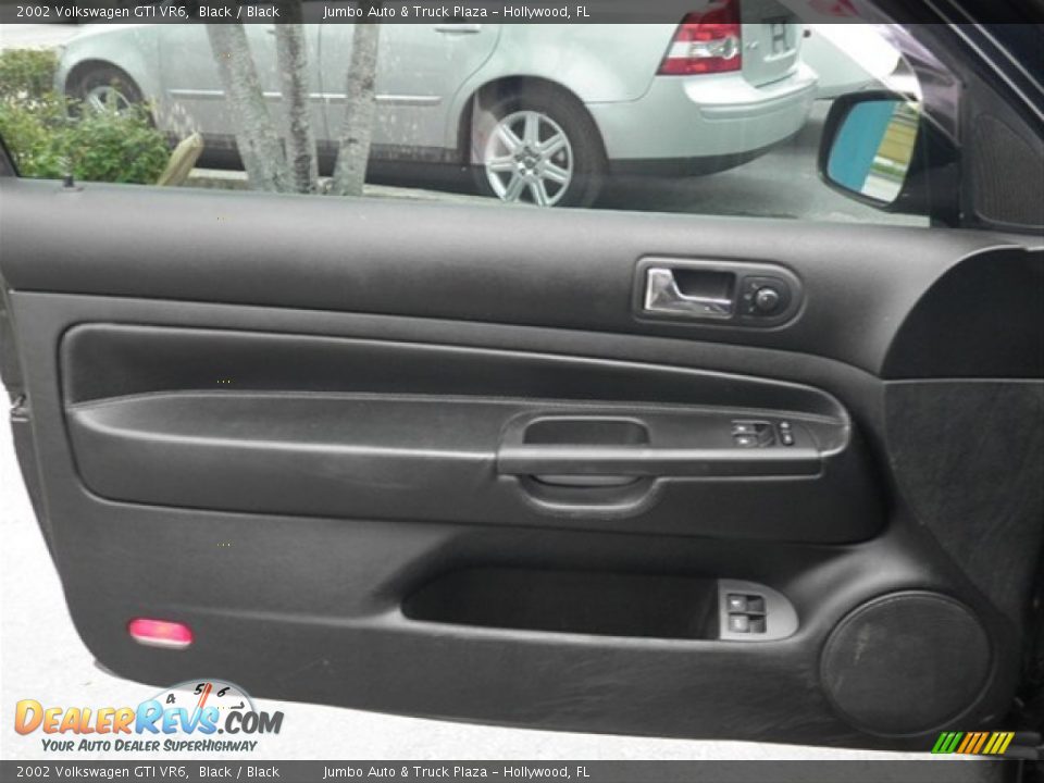 2002 Volkswagen GTI VR6 Black / Black Photo #21
