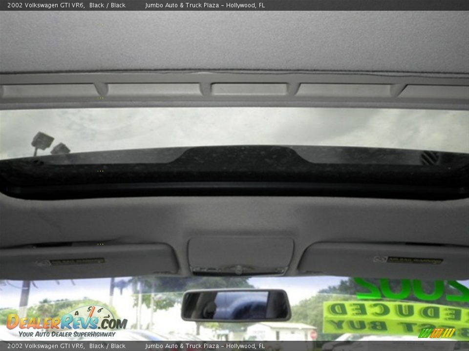 2002 Volkswagen GTI VR6 Black / Black Photo #30