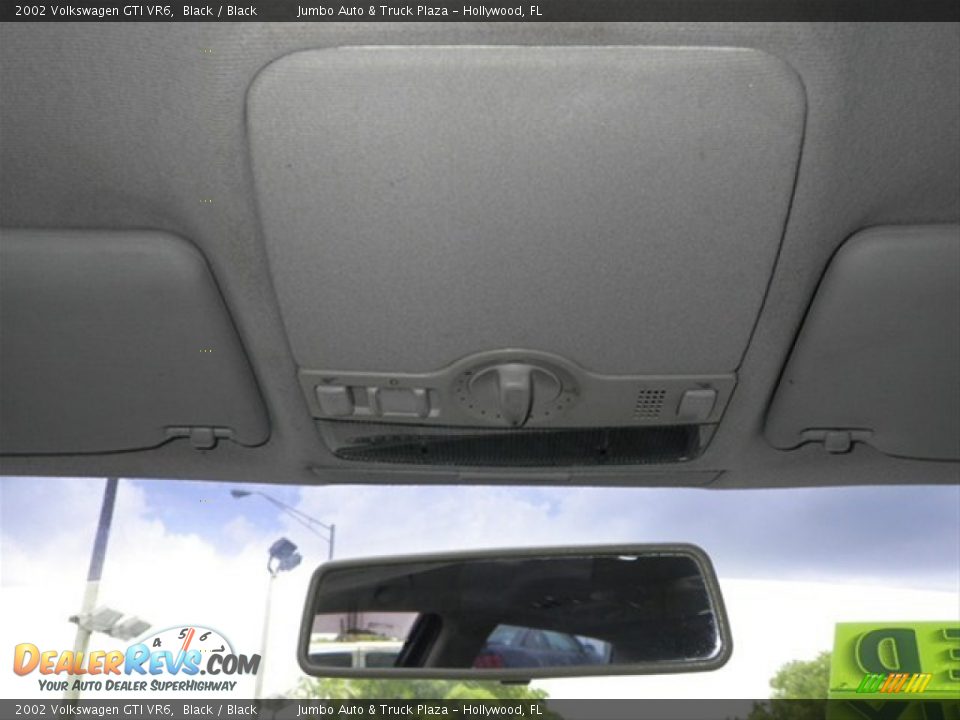 2002 Volkswagen GTI VR6 Black / Black Photo #31
