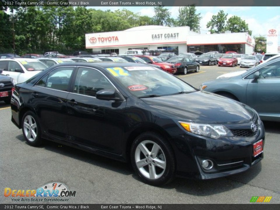 2012 Toyota Camry SE Cosmic Gray Mica / Black Photo #1
