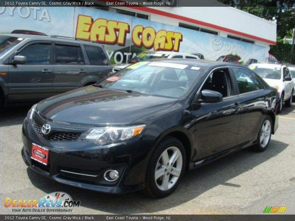 2012 Toyota Camry SE Cosmic Gray Mica / Black Photo #3
