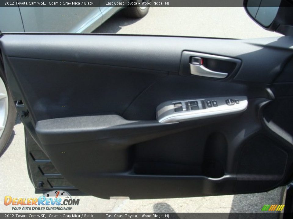 2012 Toyota Camry SE Cosmic Gray Mica / Black Photo #6