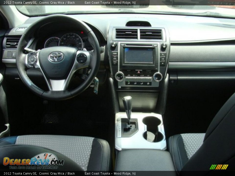 2012 Toyota Camry SE Cosmic Gray Mica / Black Photo #9