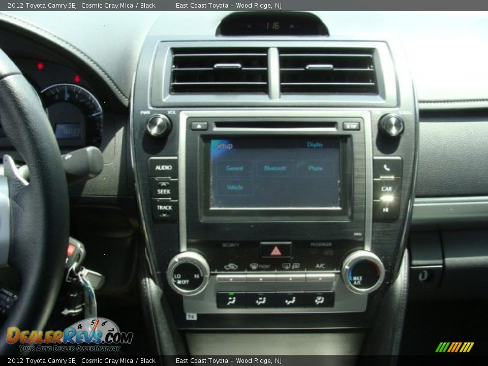 2012 Toyota Camry SE Cosmic Gray Mica / Black Photo #11