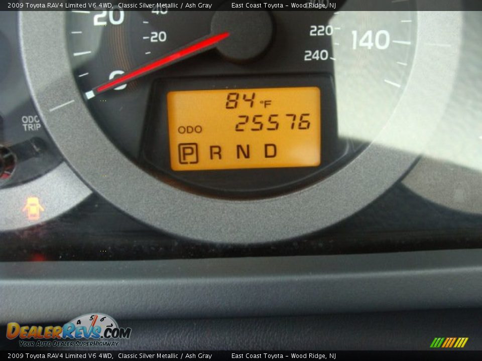 2009 Toyota RAV4 Limited V6 4WD Classic Silver Metallic / Ash Gray Photo #10