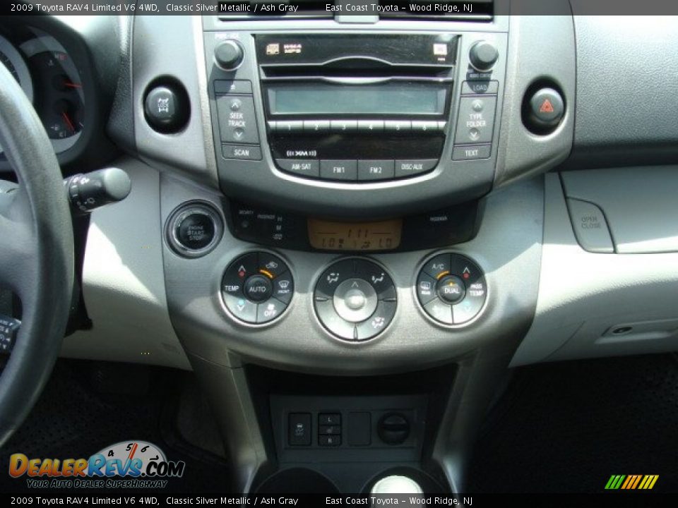2009 Toyota RAV4 Limited V6 4WD Classic Silver Metallic / Ash Gray Photo #11