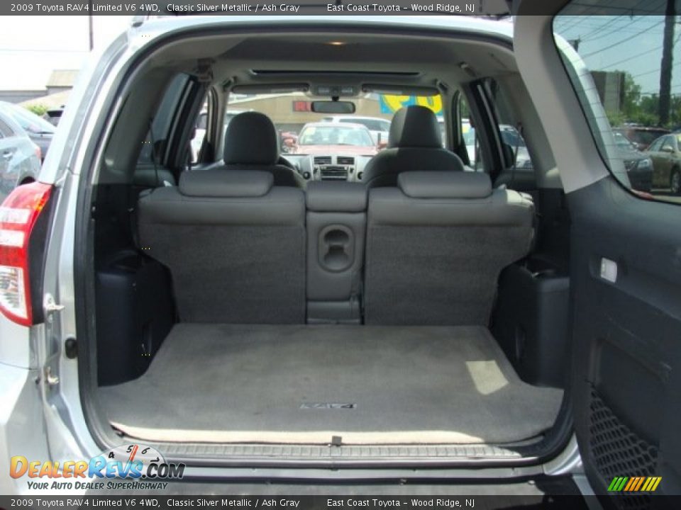2009 Toyota RAV4 Limited V6 4WD Classic Silver Metallic / Ash Gray Photo #13