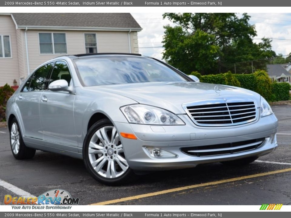2009 Mercedes-Benz S 550 4Matic Sedan Iridium Silver Metallic / Black Photo #1