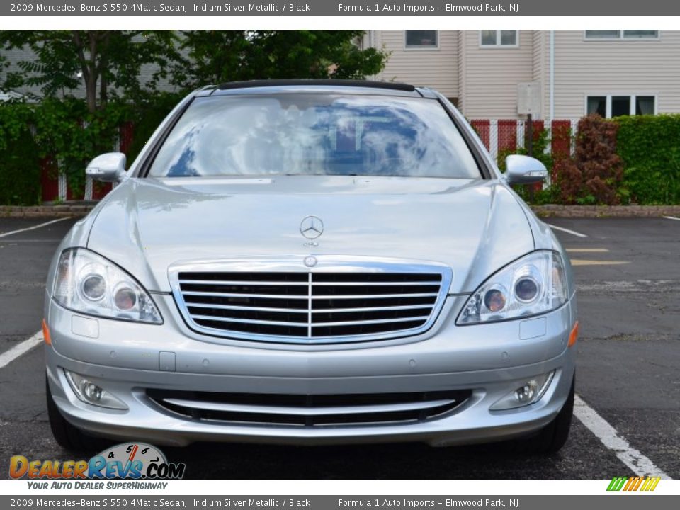 2009 Mercedes-Benz S 550 4Matic Sedan Iridium Silver Metallic / Black Photo #2