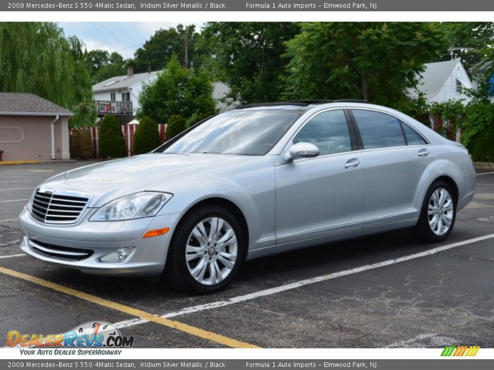 2009 Mercedes-Benz S 550 4Matic Sedan Iridium Silver Metallic / Black Photo #3