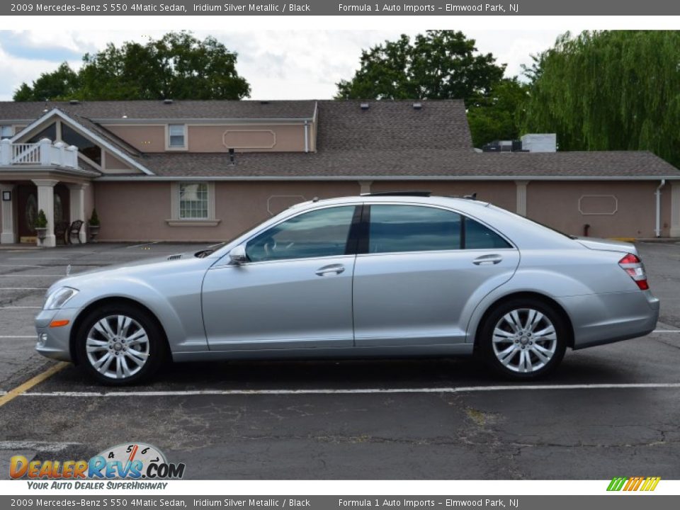 2009 Mercedes-Benz S 550 4Matic Sedan Iridium Silver Metallic / Black Photo #4