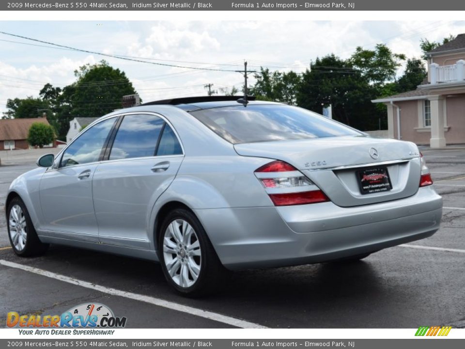 2009 Mercedes-Benz S 550 4Matic Sedan Iridium Silver Metallic / Black Photo #5