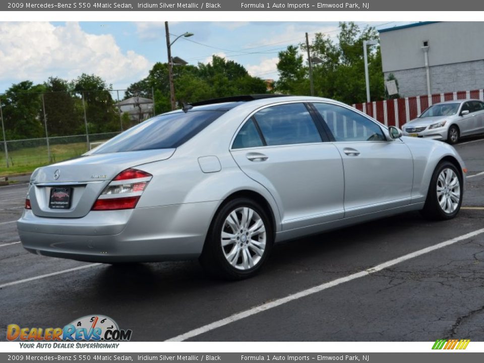 2009 Mercedes-Benz S 550 4Matic Sedan Iridium Silver Metallic / Black Photo #7