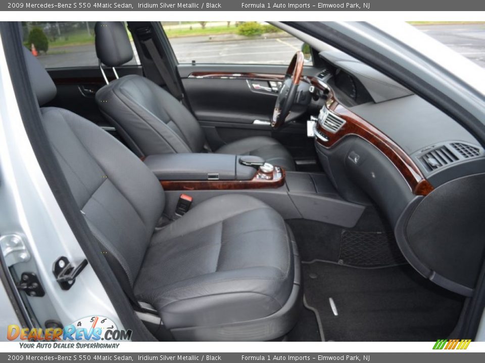 2009 Mercedes-Benz S 550 4Matic Sedan Iridium Silver Metallic / Black Photo #11