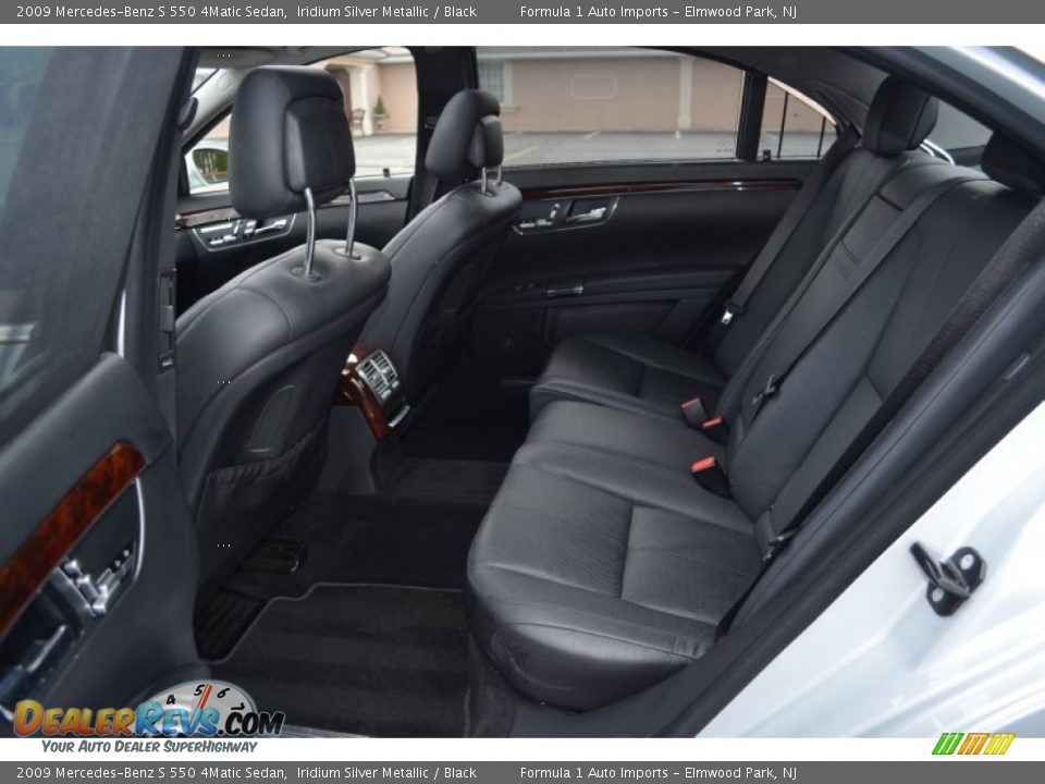 2009 Mercedes-Benz S 550 4Matic Sedan Iridium Silver Metallic / Black Photo #13