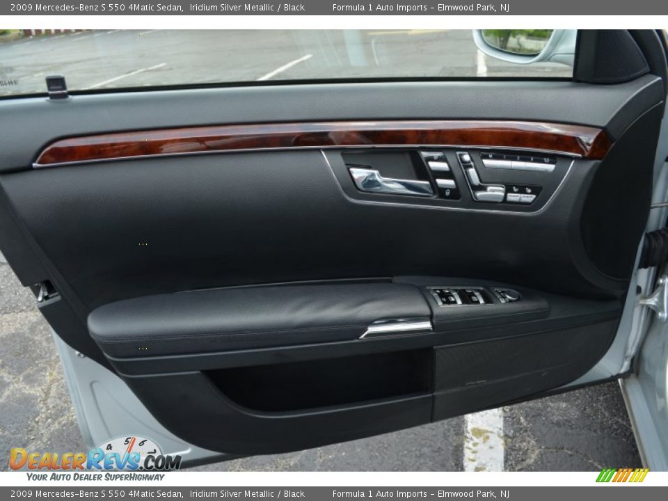 2009 Mercedes-Benz S 550 4Matic Sedan Iridium Silver Metallic / Black Photo #21